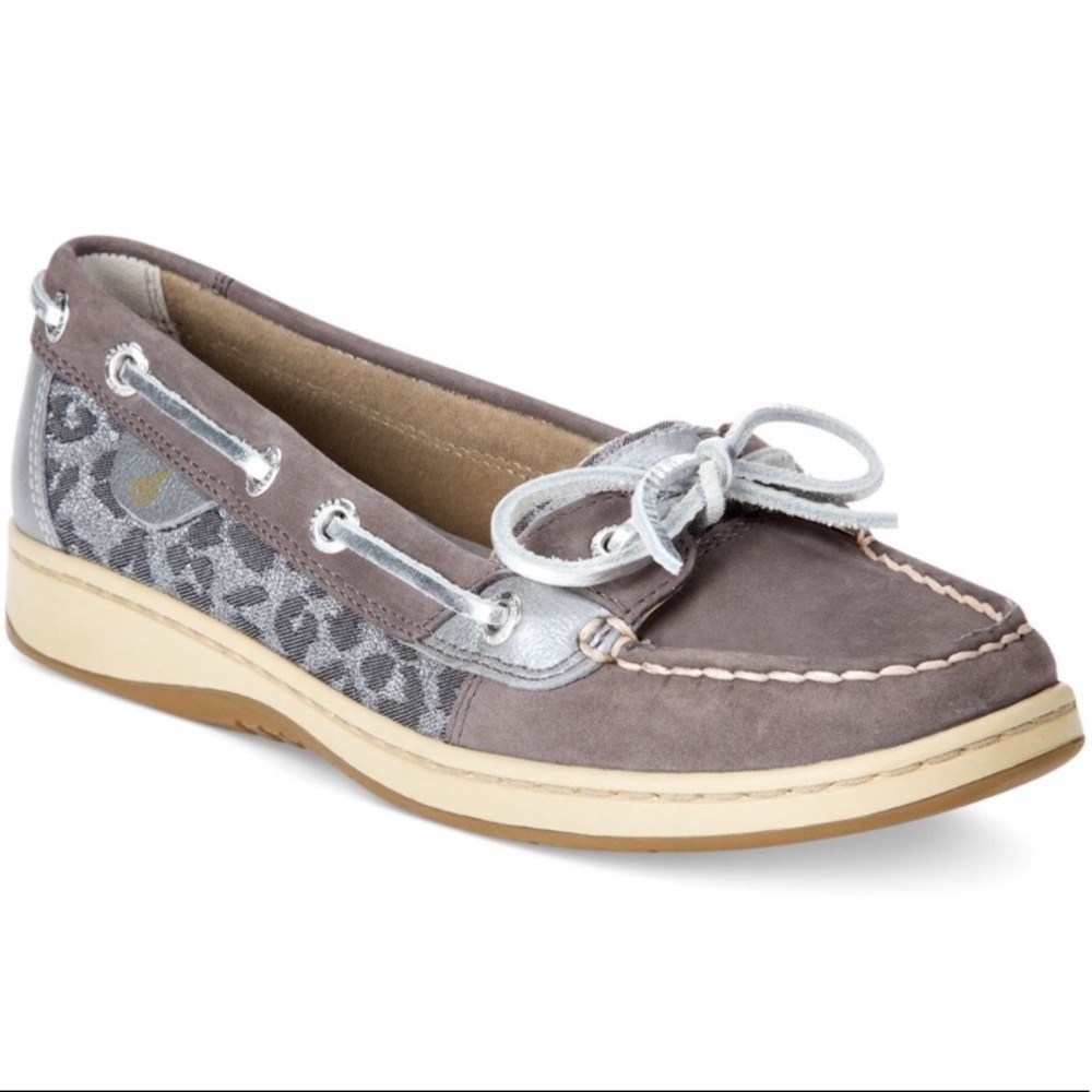 Sperry’s Top Sider Leopard Print Shoes